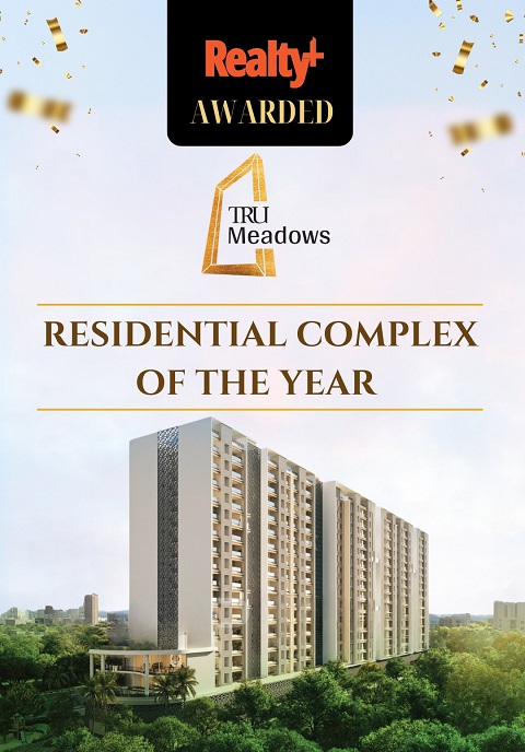 Realty+ Residential Complex of the Year award for TRU Meadows
