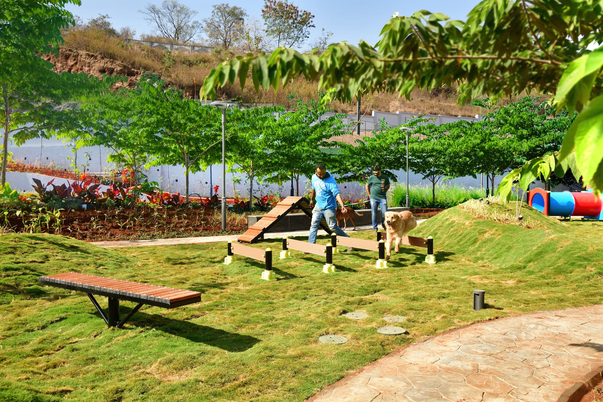 The pet park at Kekarav