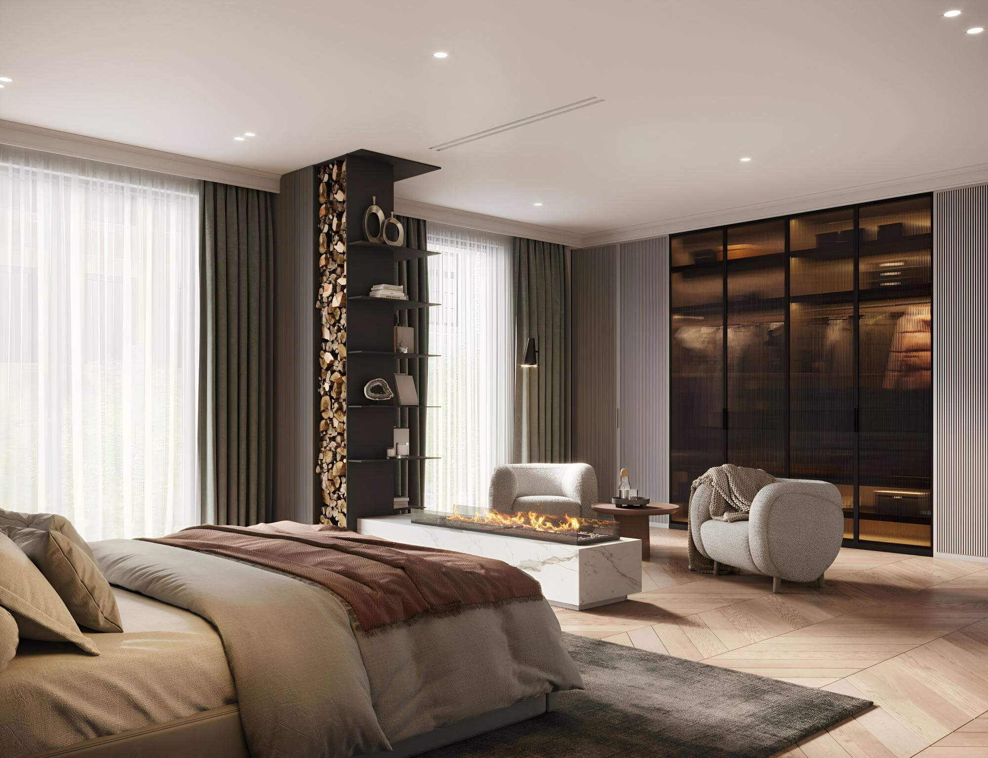 Living and dining space at TRU Gardenia