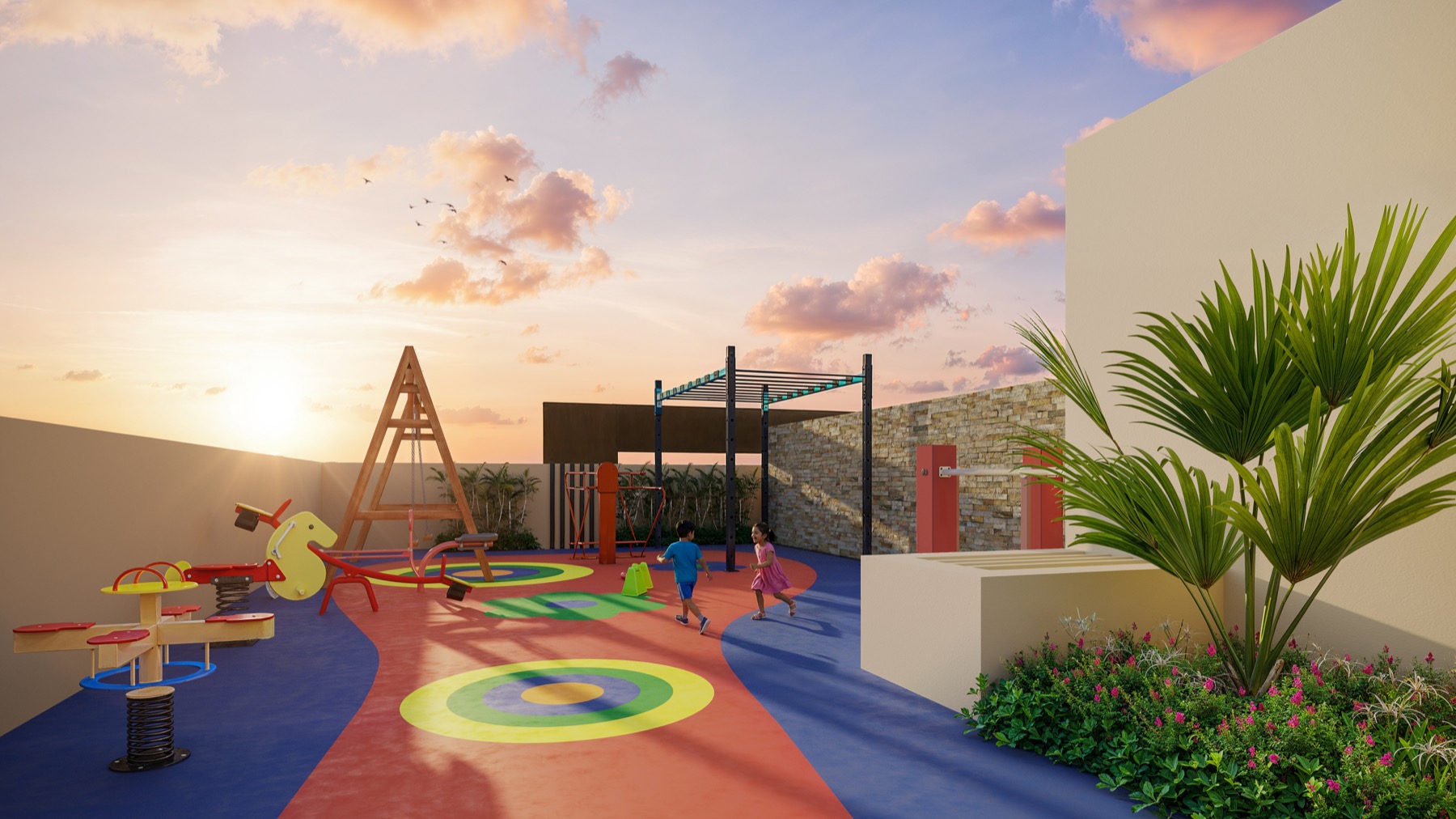 The children's play area at TRU Gardenia