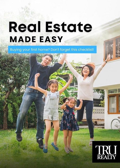 Cover of Real Estate Made Easy, a first-time homebuyer's checklist